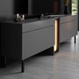 Hanah Home Nova Soporte para TV Antracita con Iluminación LED